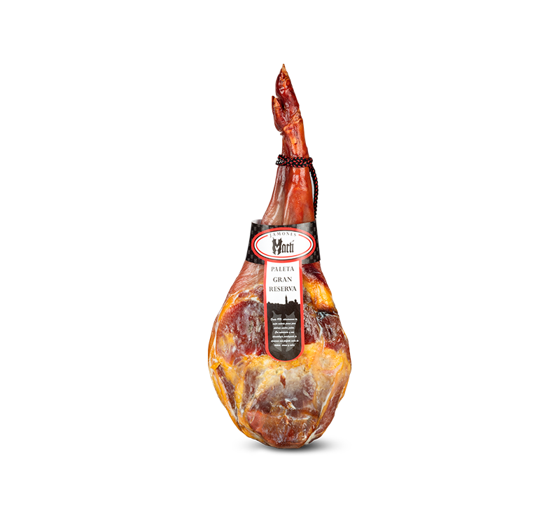 Jamón 1 Paleta Curada Teruel Duroc G.Reserva Martí - Imagen 1